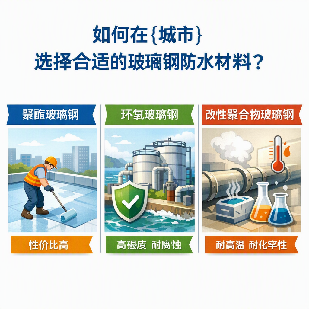 如何在阿坝选择合适的玻璃钢防水材料？